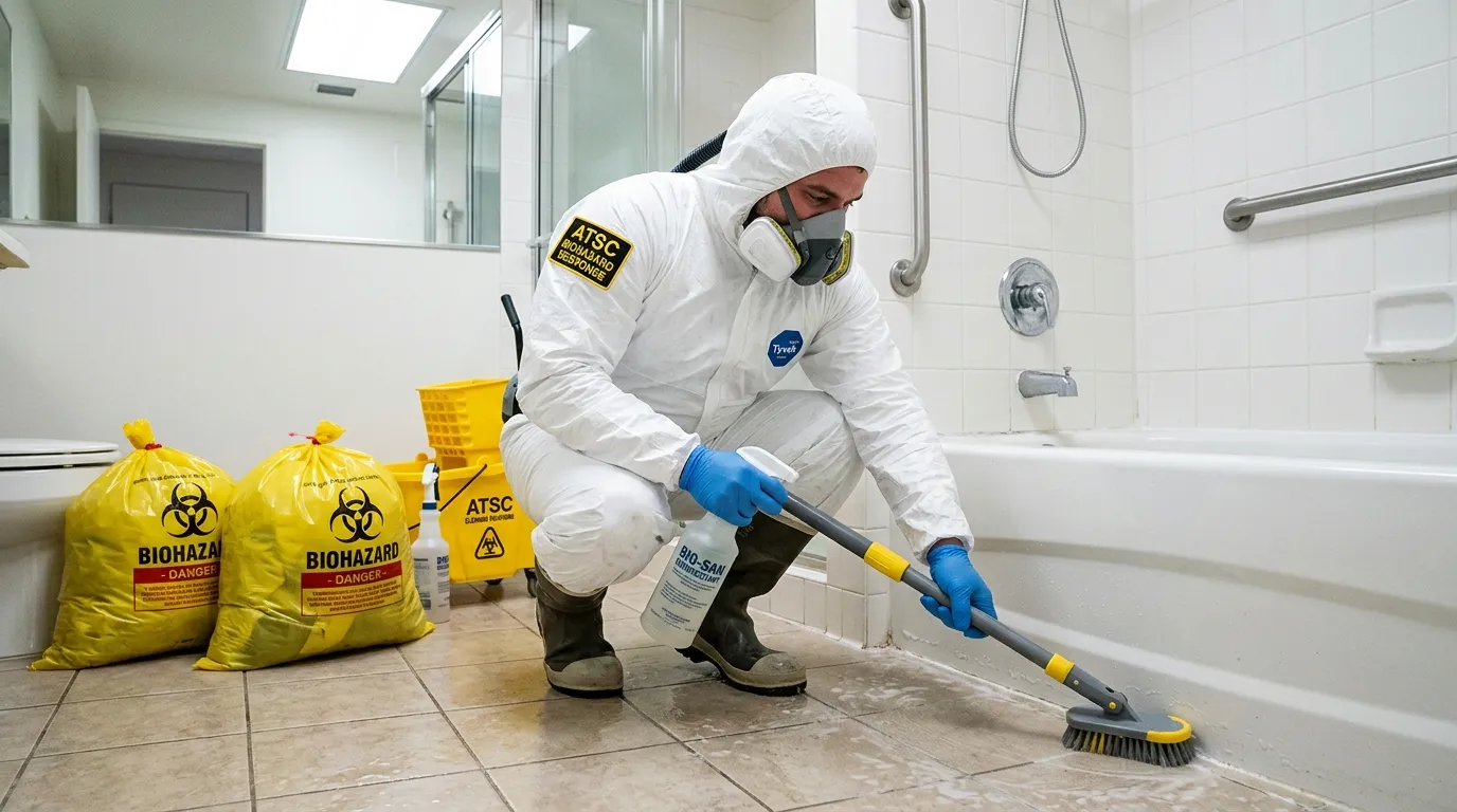 Decontamination equipment deployed for Blood Cleanup in Tullahoma